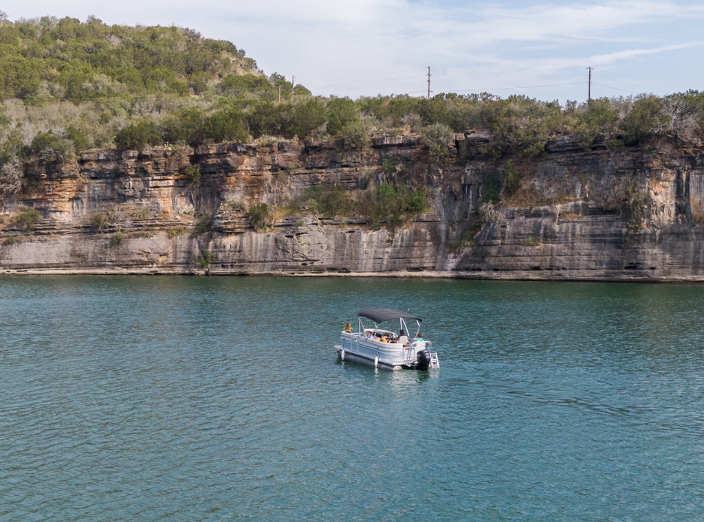 Boat on Lake Buchanan