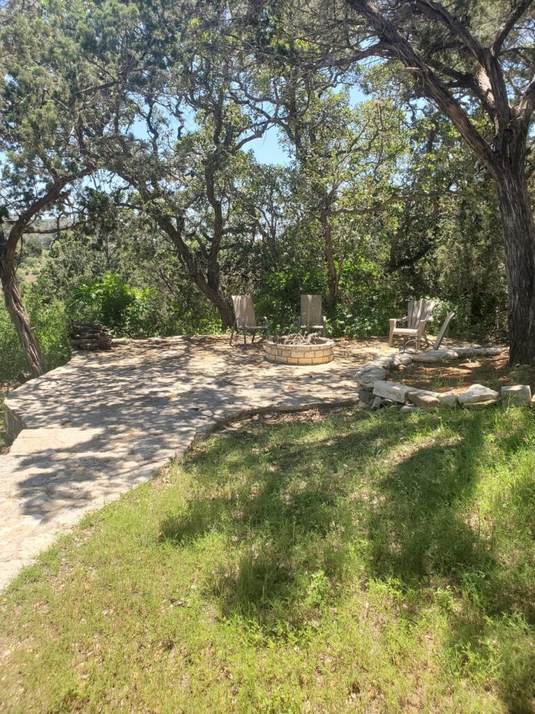 The Spider House at Thunderbird lodge located on Spider Mountain in Texas Hill Country