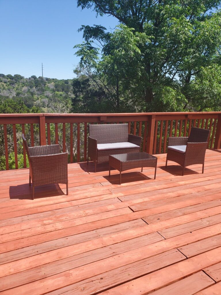 The Spider House at Thunderbird lodge located on Spider Mountain in Texas Hill Country